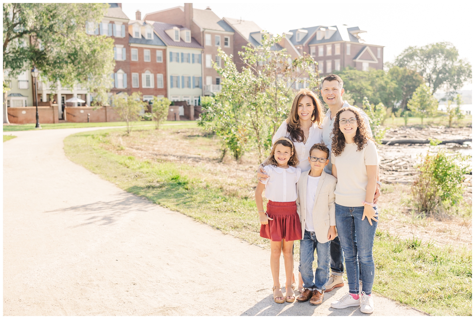 Family during Old Town photography session